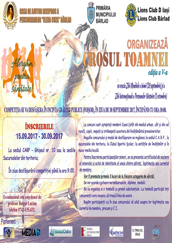 Crosul Toamnei, ediția a VI-a